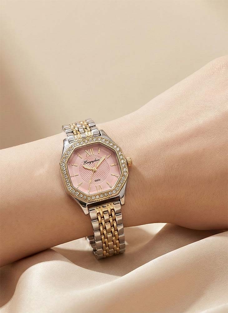 Octagon Crystal Watch