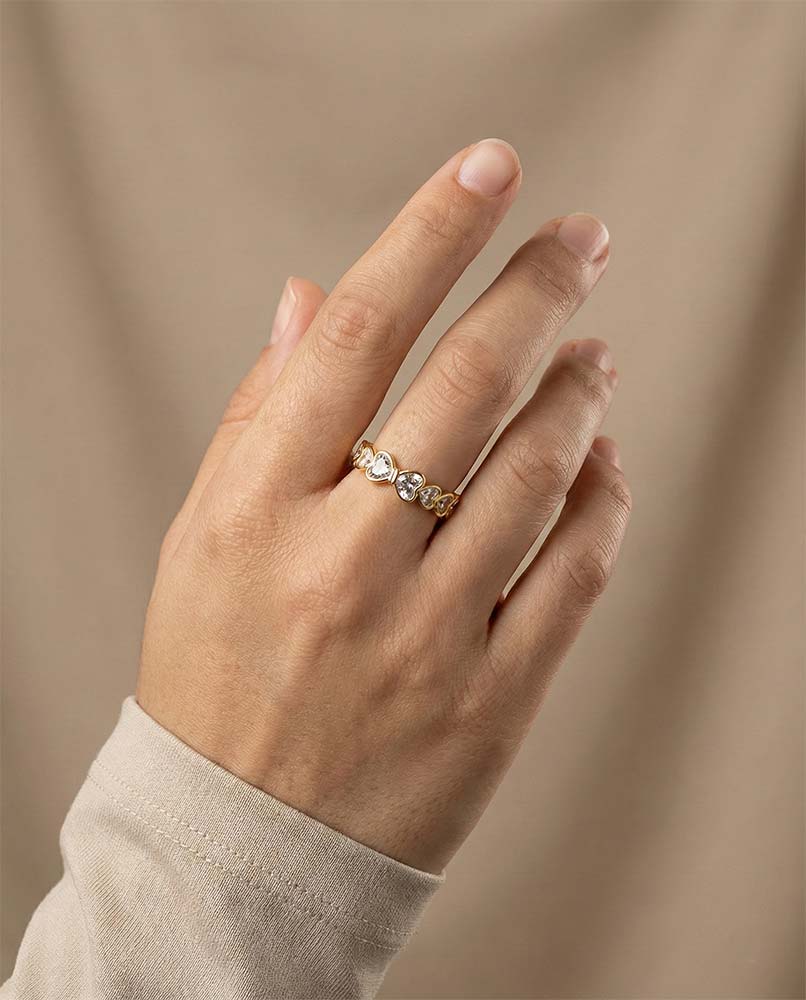 Golden Butterfly Ring