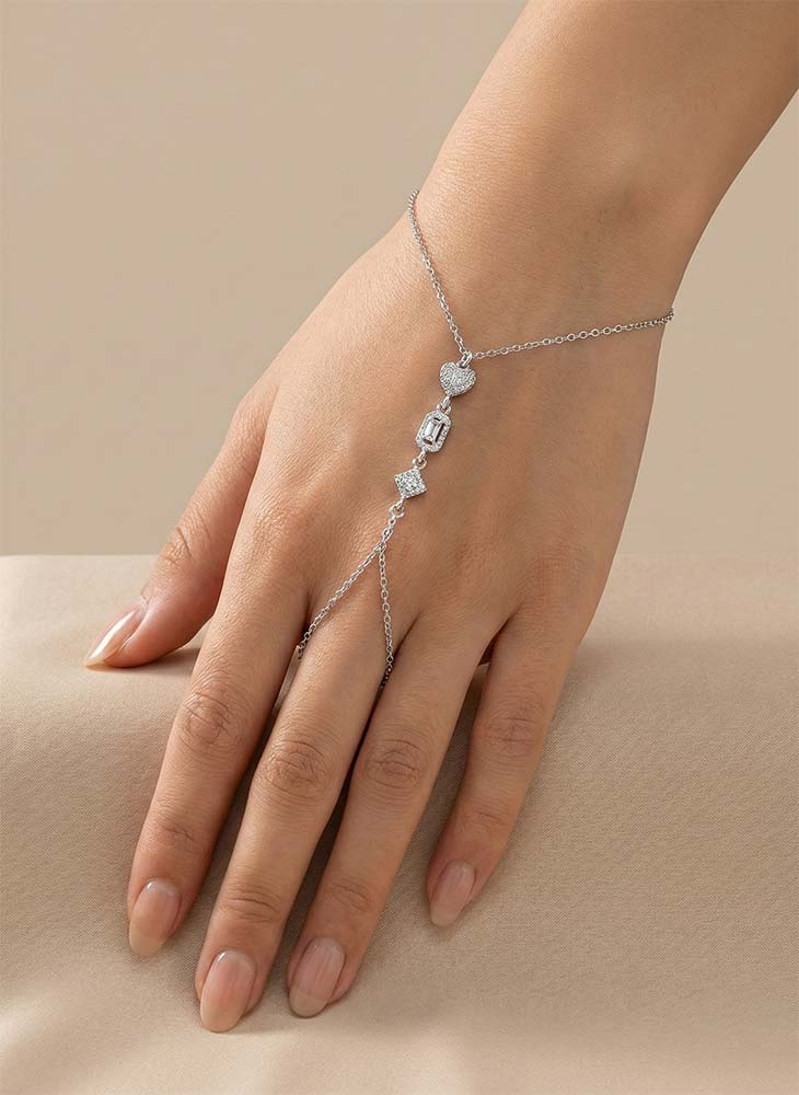 Hand Chain with Ring