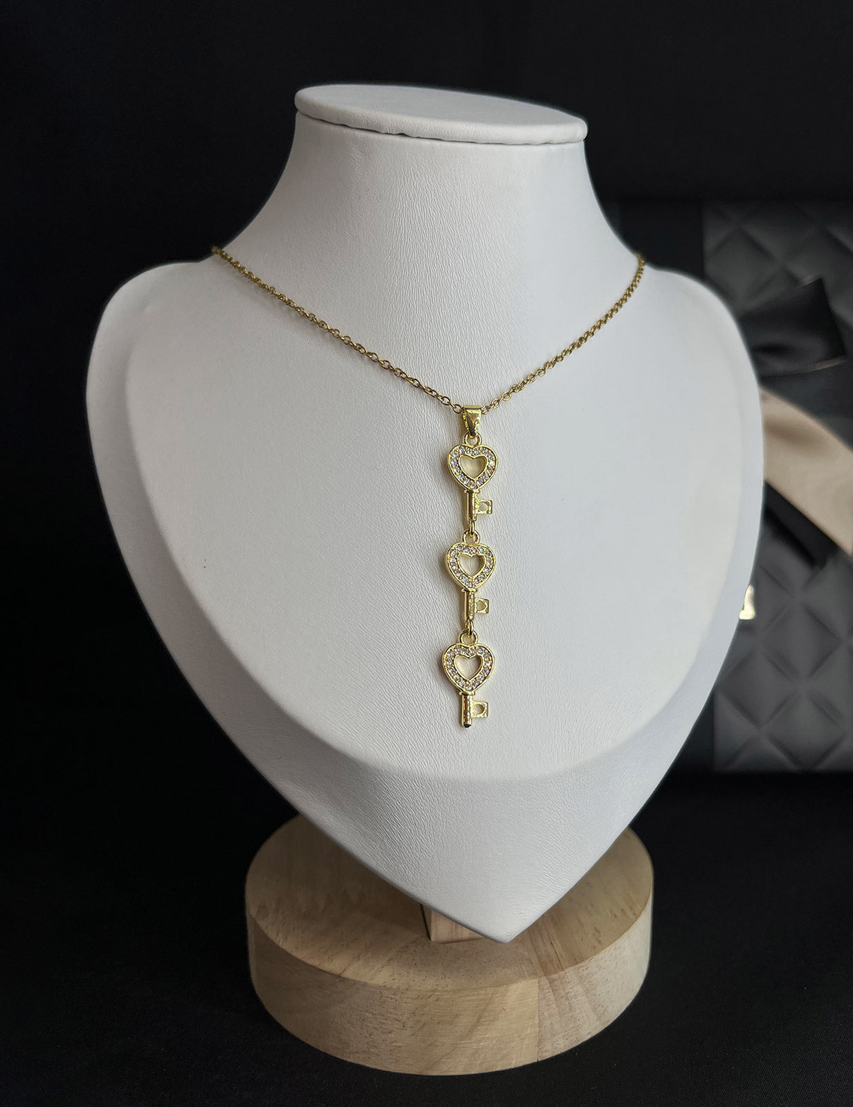 Key Long Chain Necklace