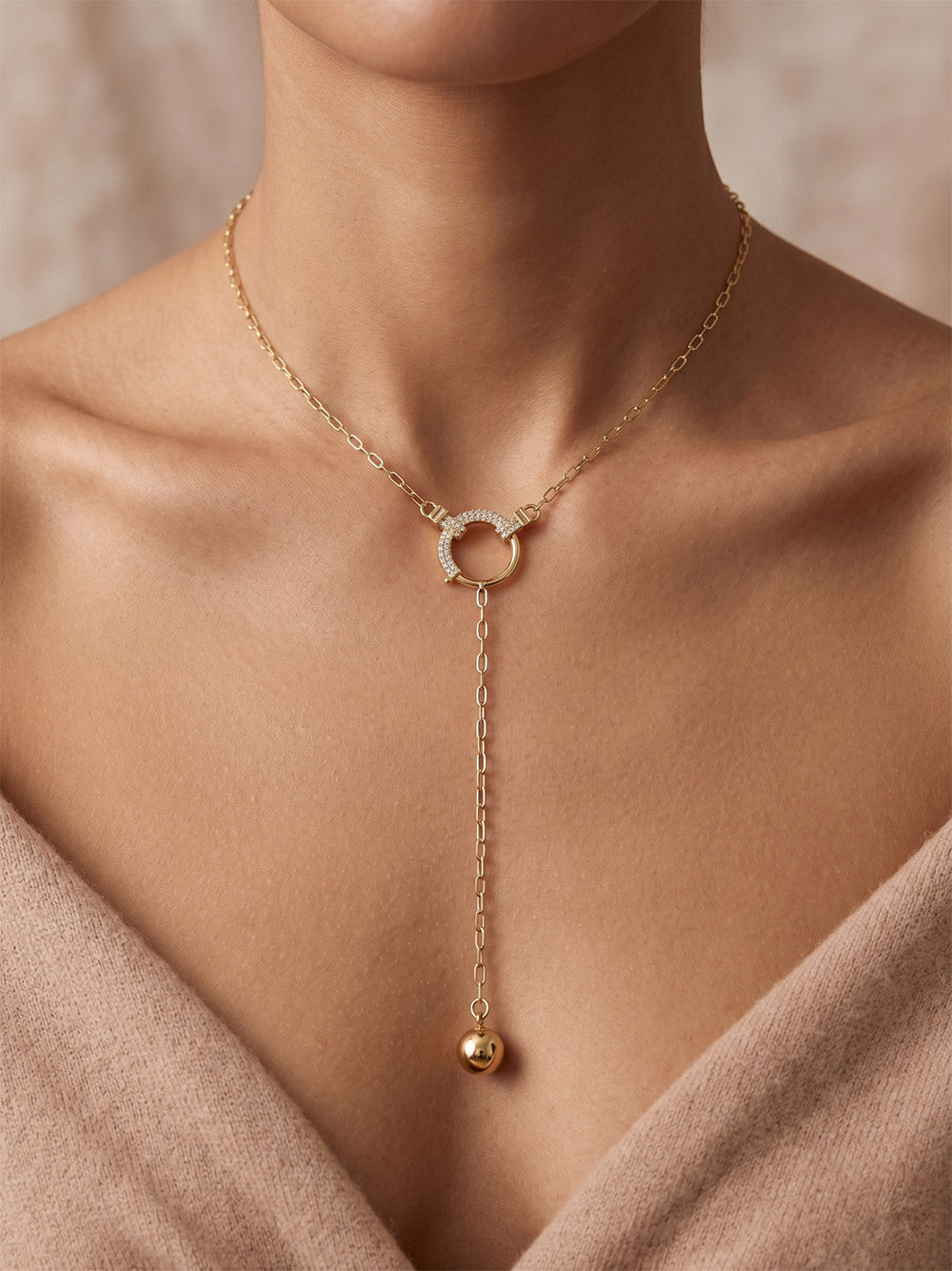 Drop necklace