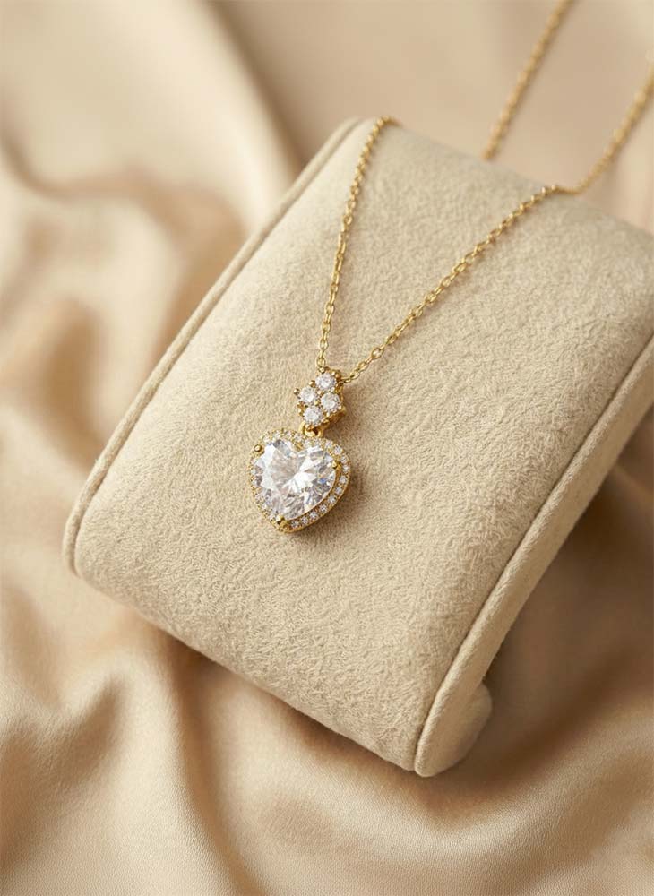 Heart Gear Necklace