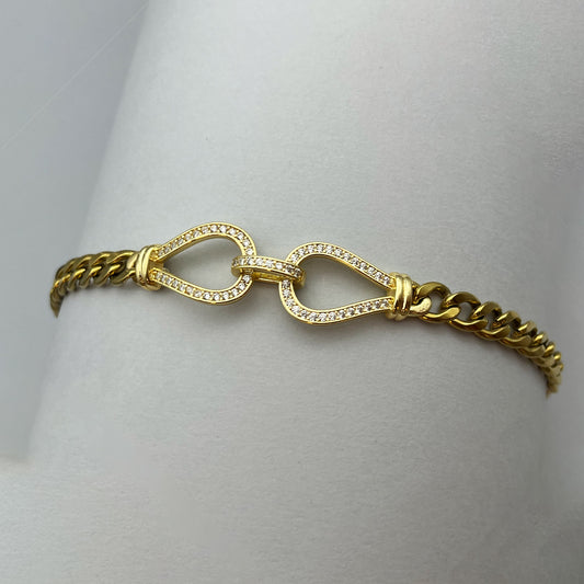 Golden Strass Bracelet