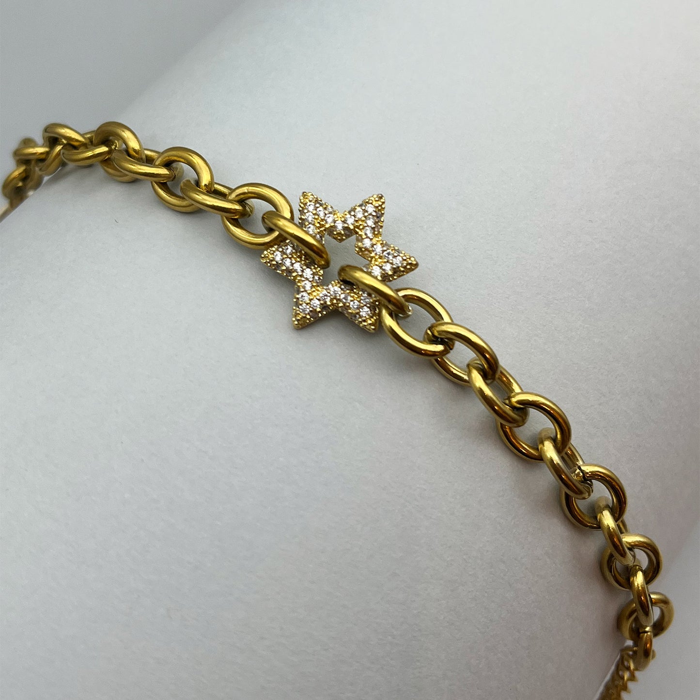 Golden Strass Bracelet