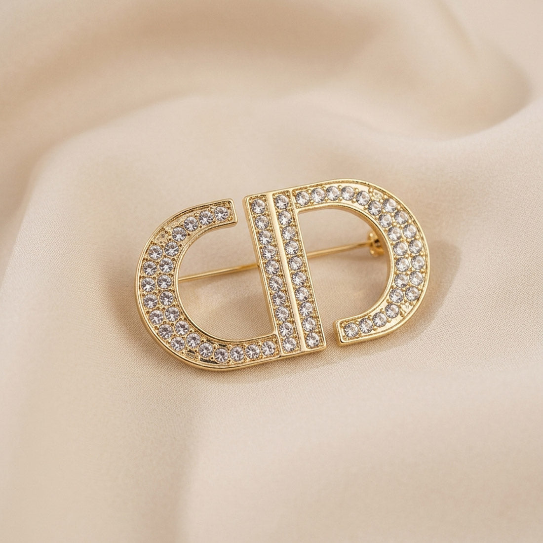 CD brooch for women