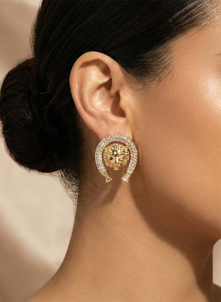 Versace Inspired Earrings