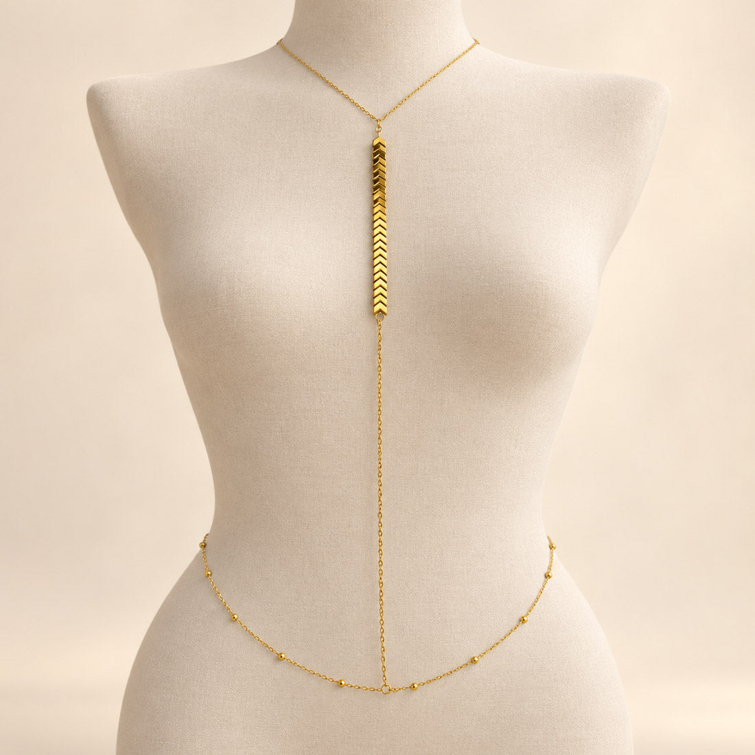 Golden Arrow Body Chain