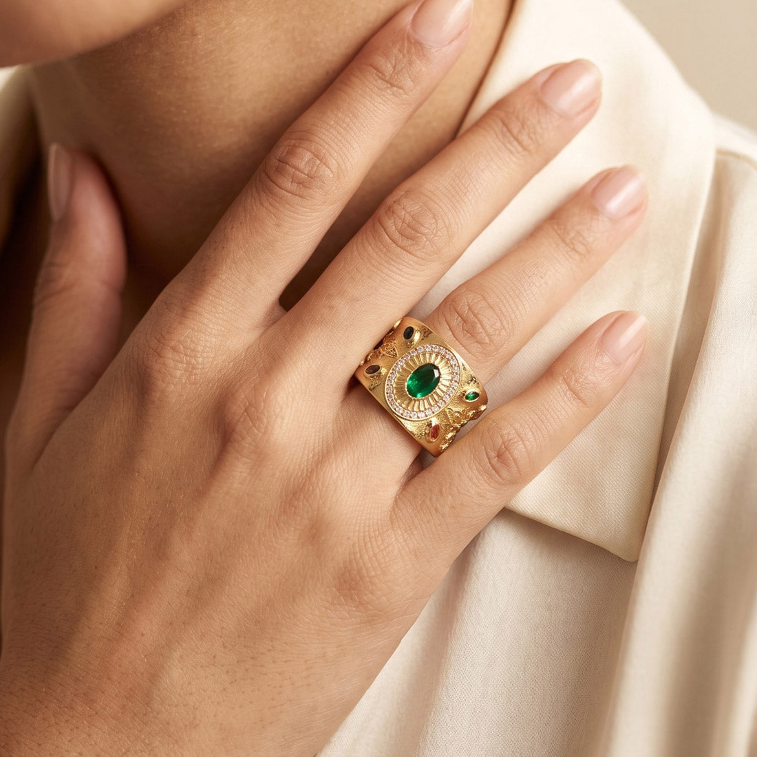 Gold Plated Ring