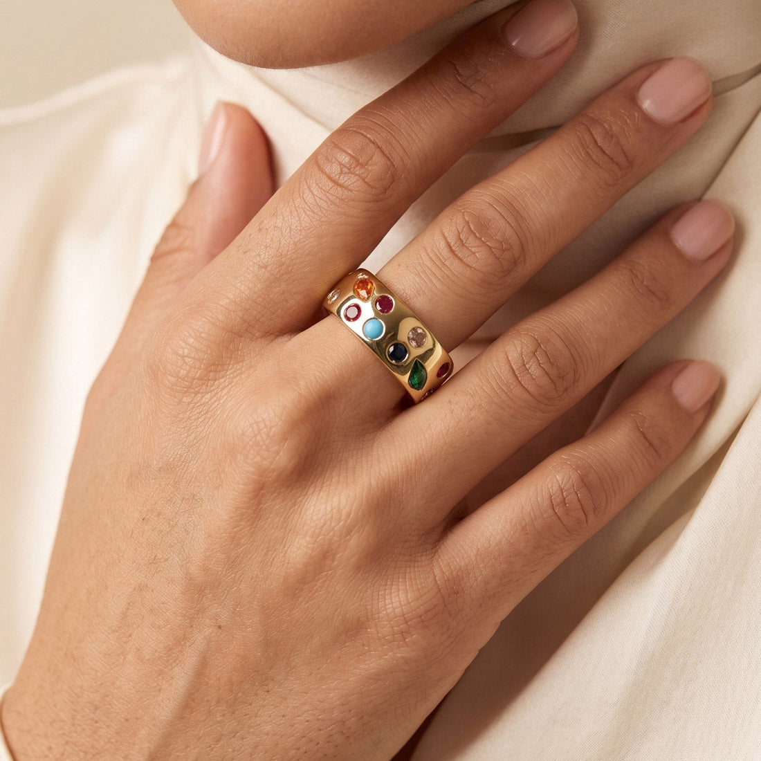Gold Plated Ring