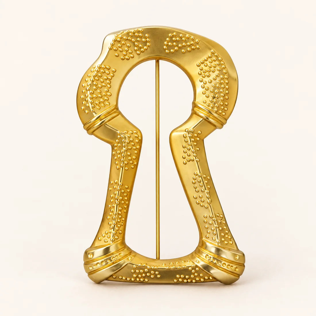 Open Secret Brooch stainless steel brooch in Gold