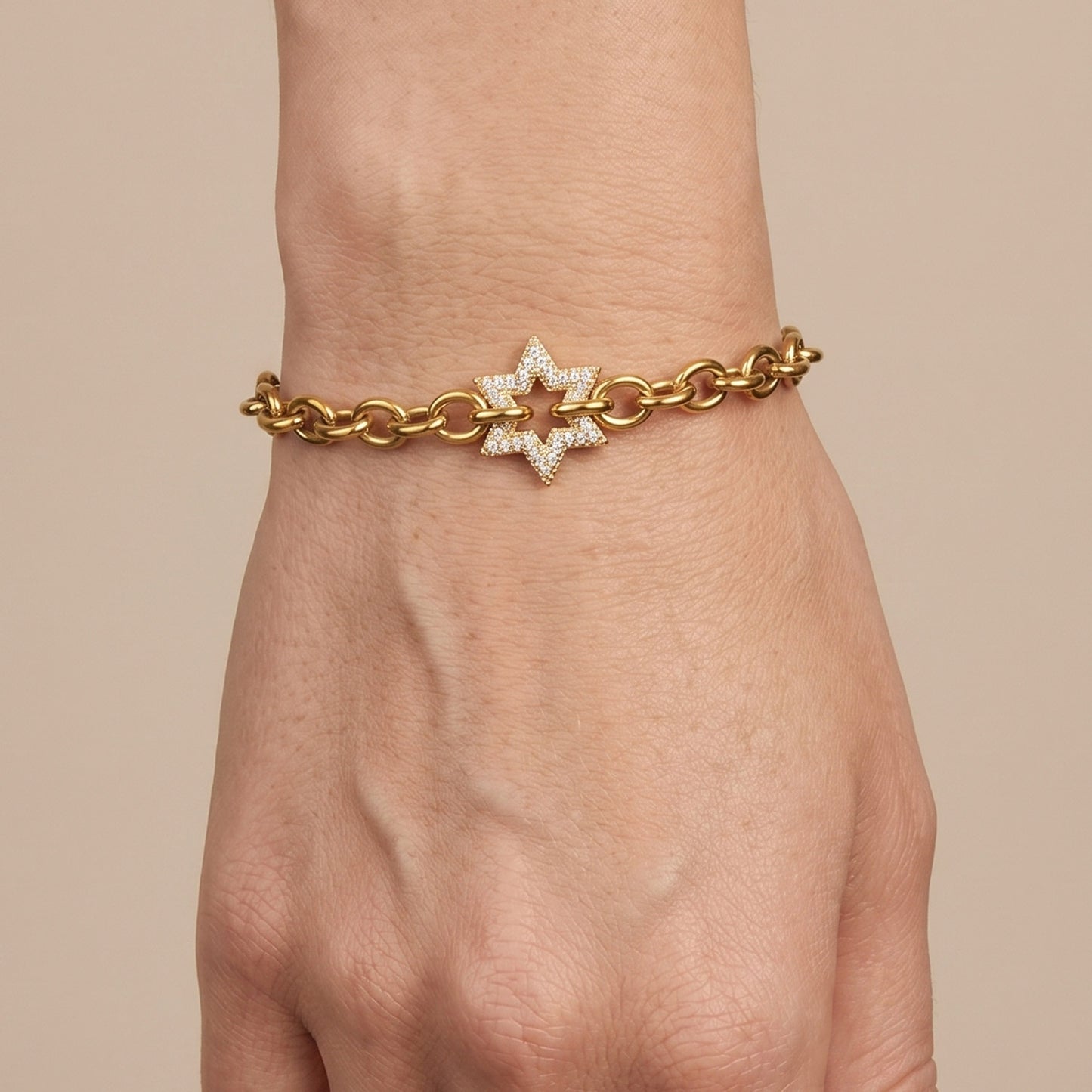 Golden Strass Bracelet