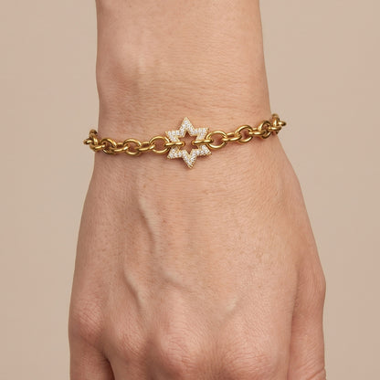 Golden Strass Bracelet