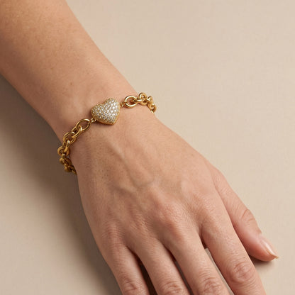 Golden Strass Bracelet