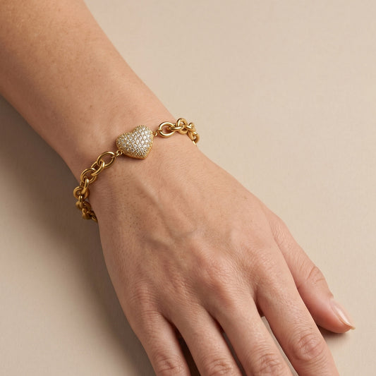 Golden Strass Bracelet