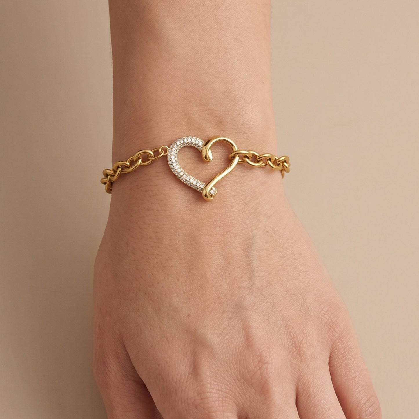 Golden Strass Bracelet