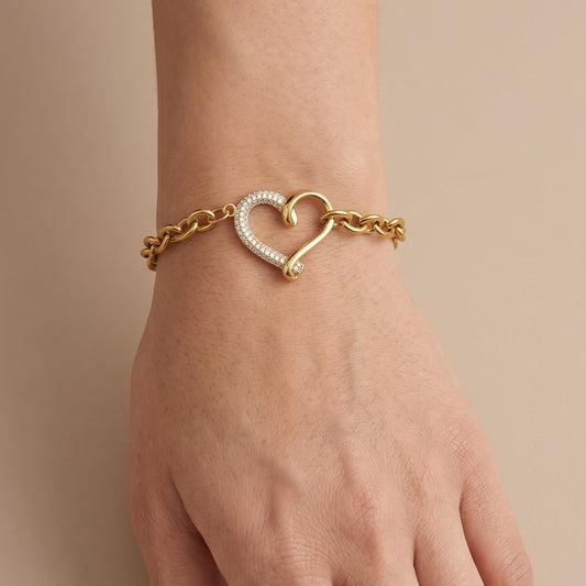 Golden Strass Bracelet