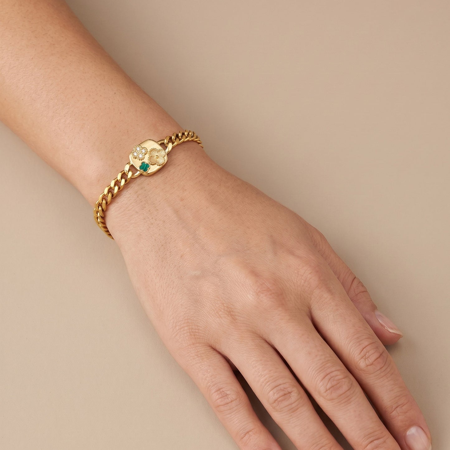 Golden Strass Bracelet