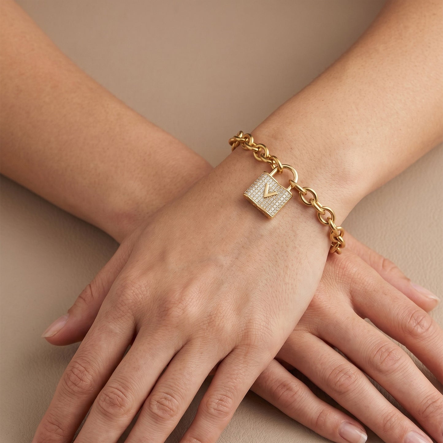 V Lock Bracelet