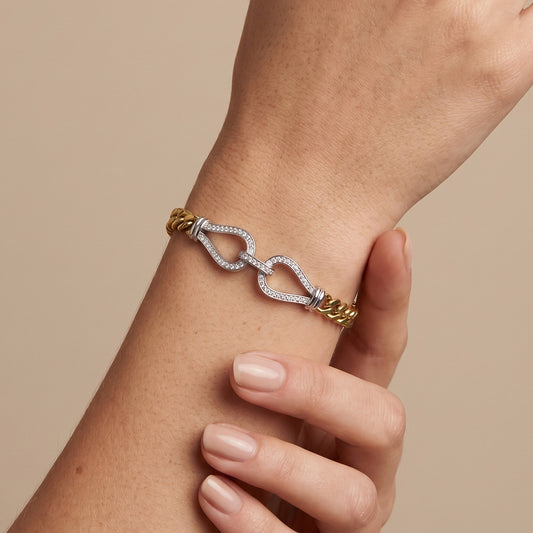 Golden Strass Bracelet