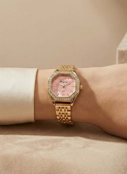 Octagon Crystal Watch