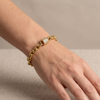 Golden Strass Bracelet