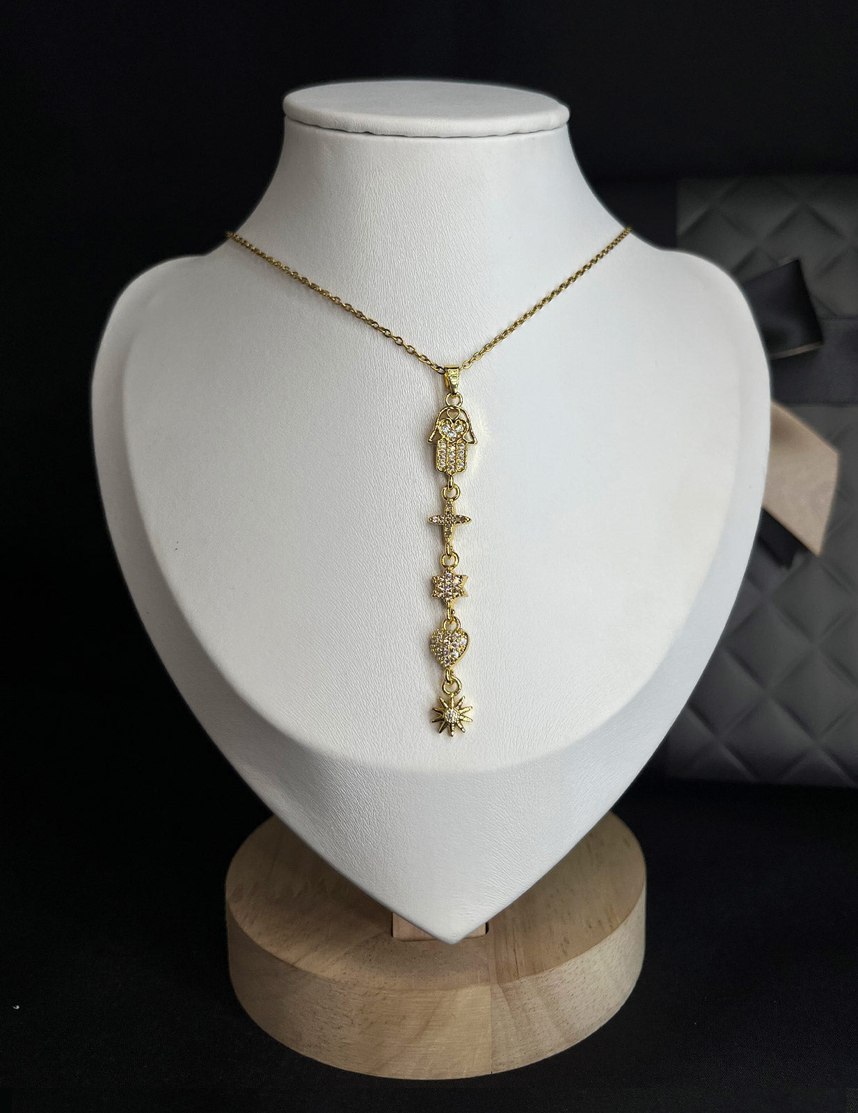 Spark Long Chain Necklace