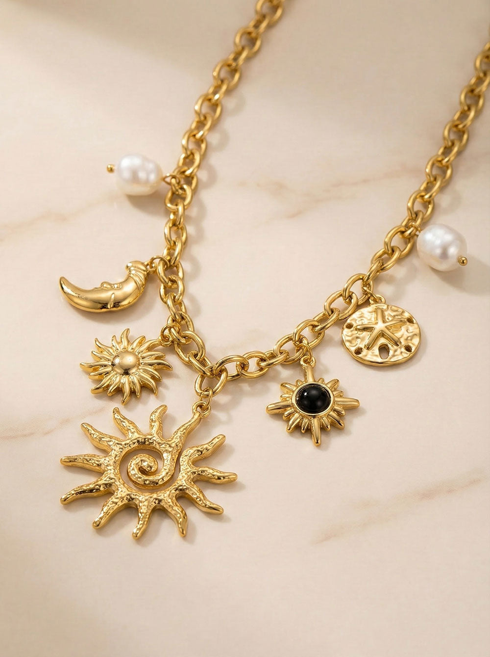Sunny Charm Necklace