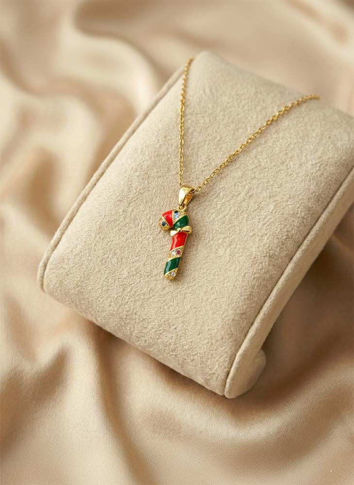 Christmas Cane Pendant