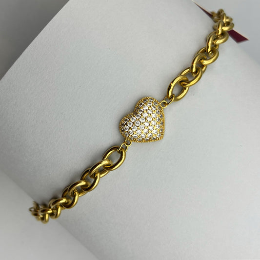 Golden Strass Bracelet
