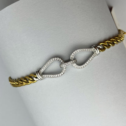 Golden Strass Bracelet