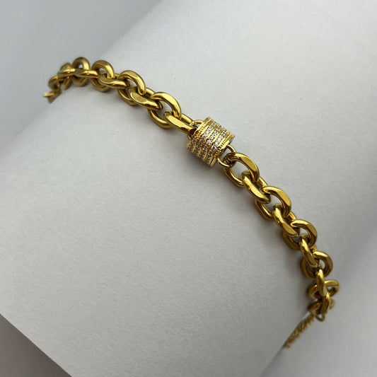 Golden Strass Bracelet