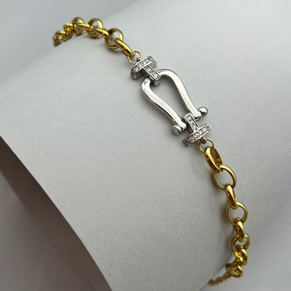 Golden Strass Bracelet
