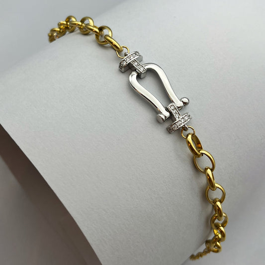 Golden Strass Bracelet
