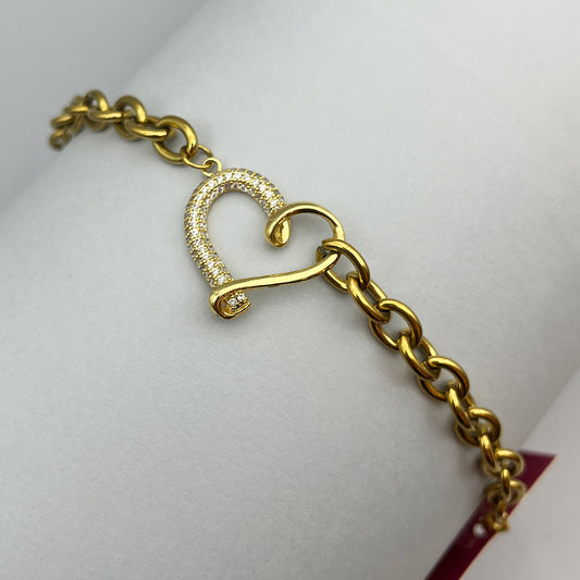Golden Strass Bracelet