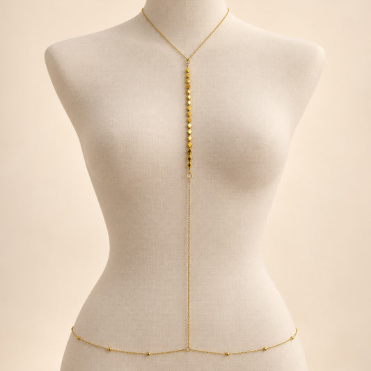 Golden Prism Body Chain