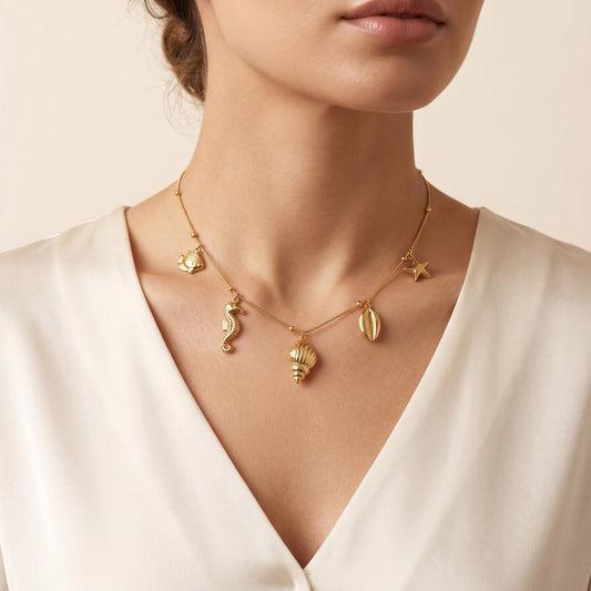 Ocean Charm Necklace