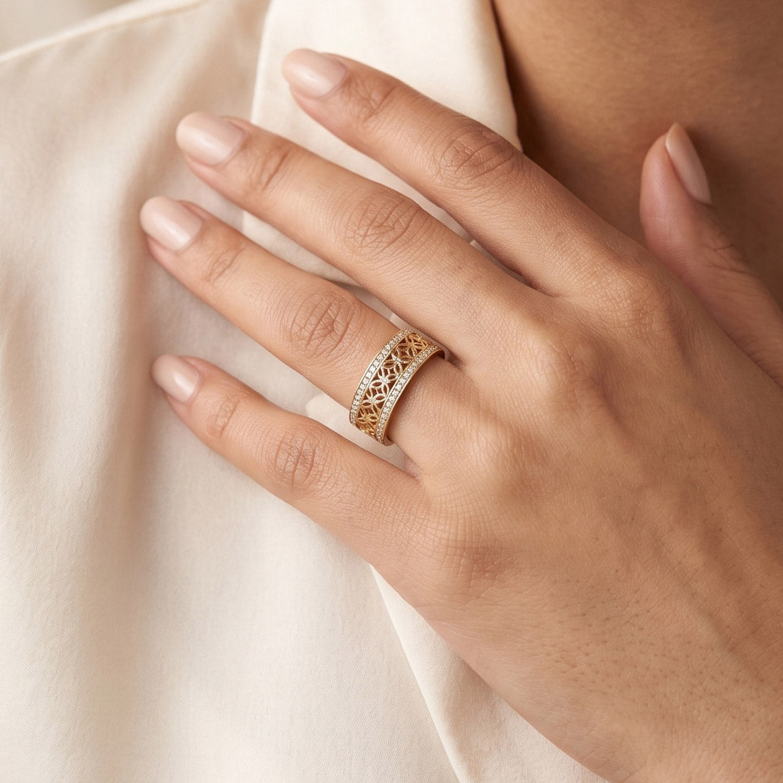 Gold Plated Ring