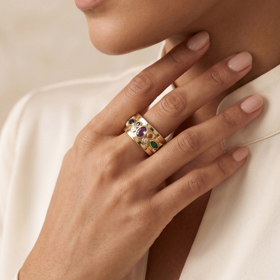 Gold Plated Ring
