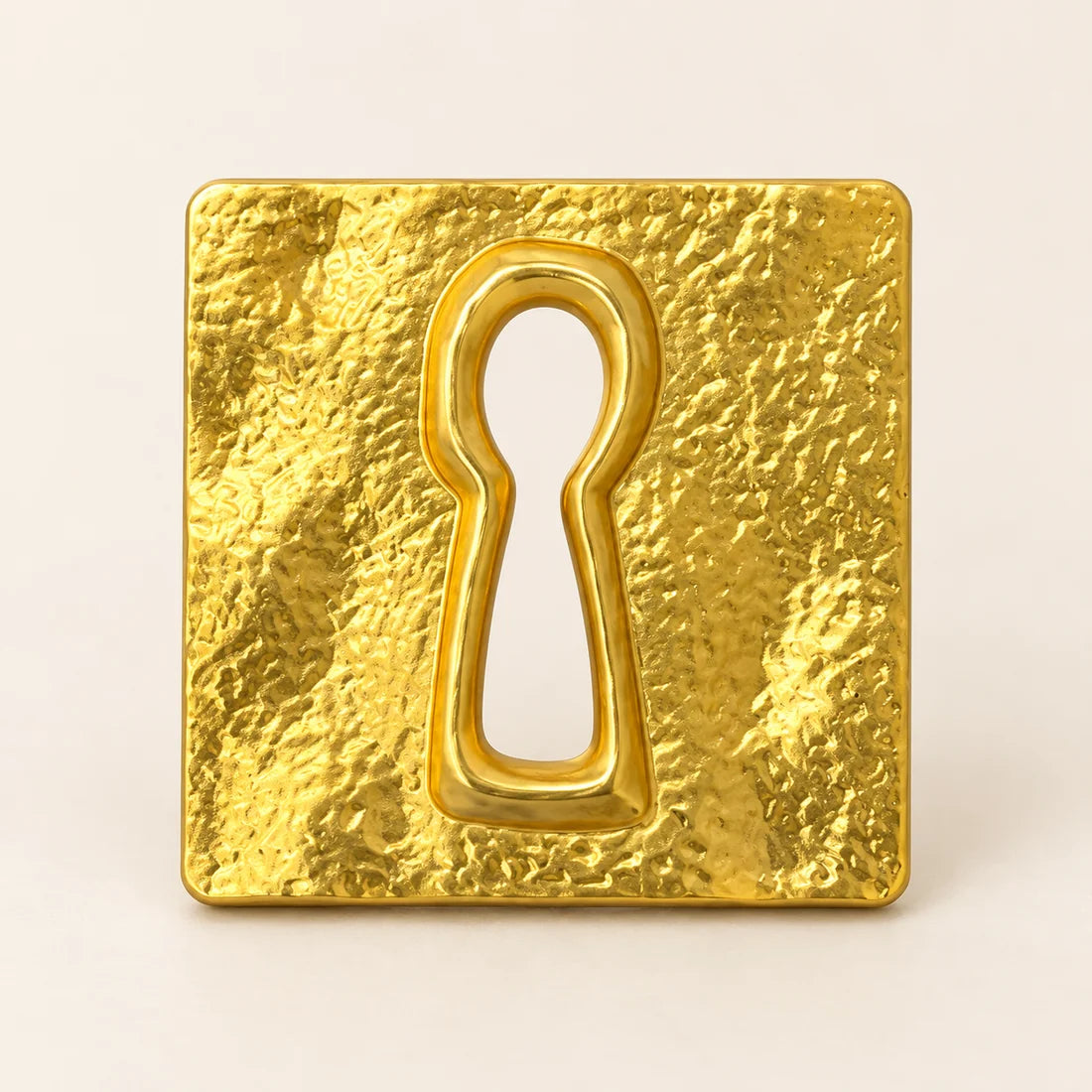 Secret Keyhole Brooch stainless steel brooch in Gold