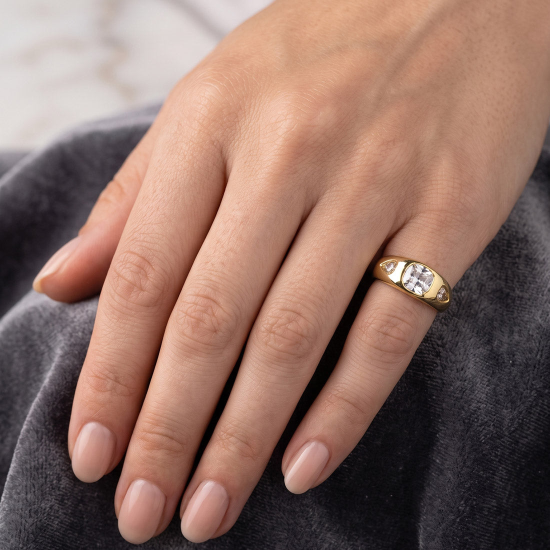 Pinky Ring Stainless Steel