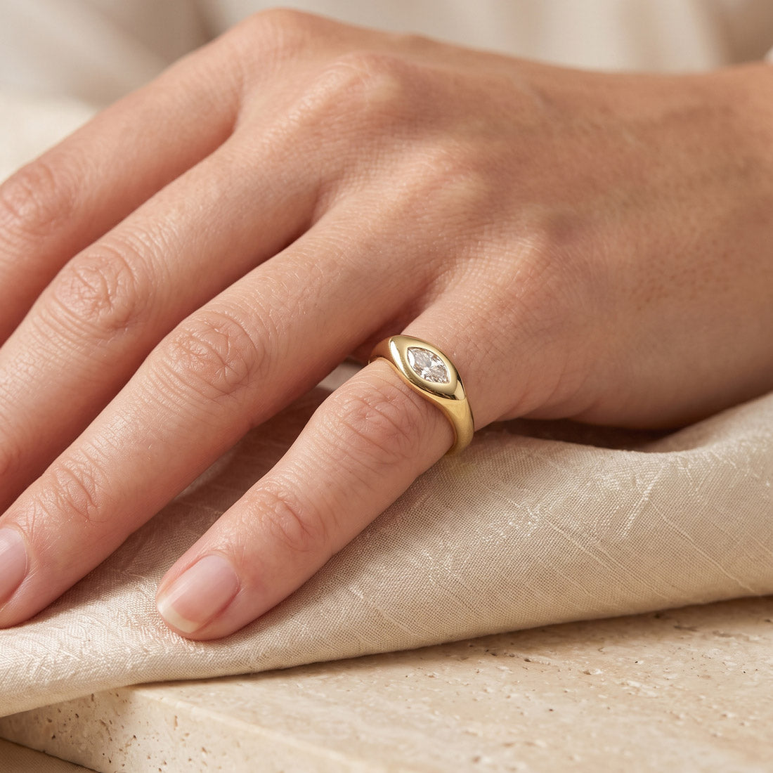 Pinky Ring Stainless Steel